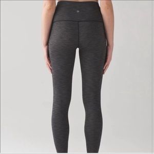 Grey Heather Lululemon leggings size 4